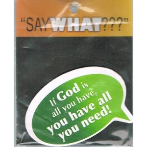 Magnet - If God is all you have, you have all you need!